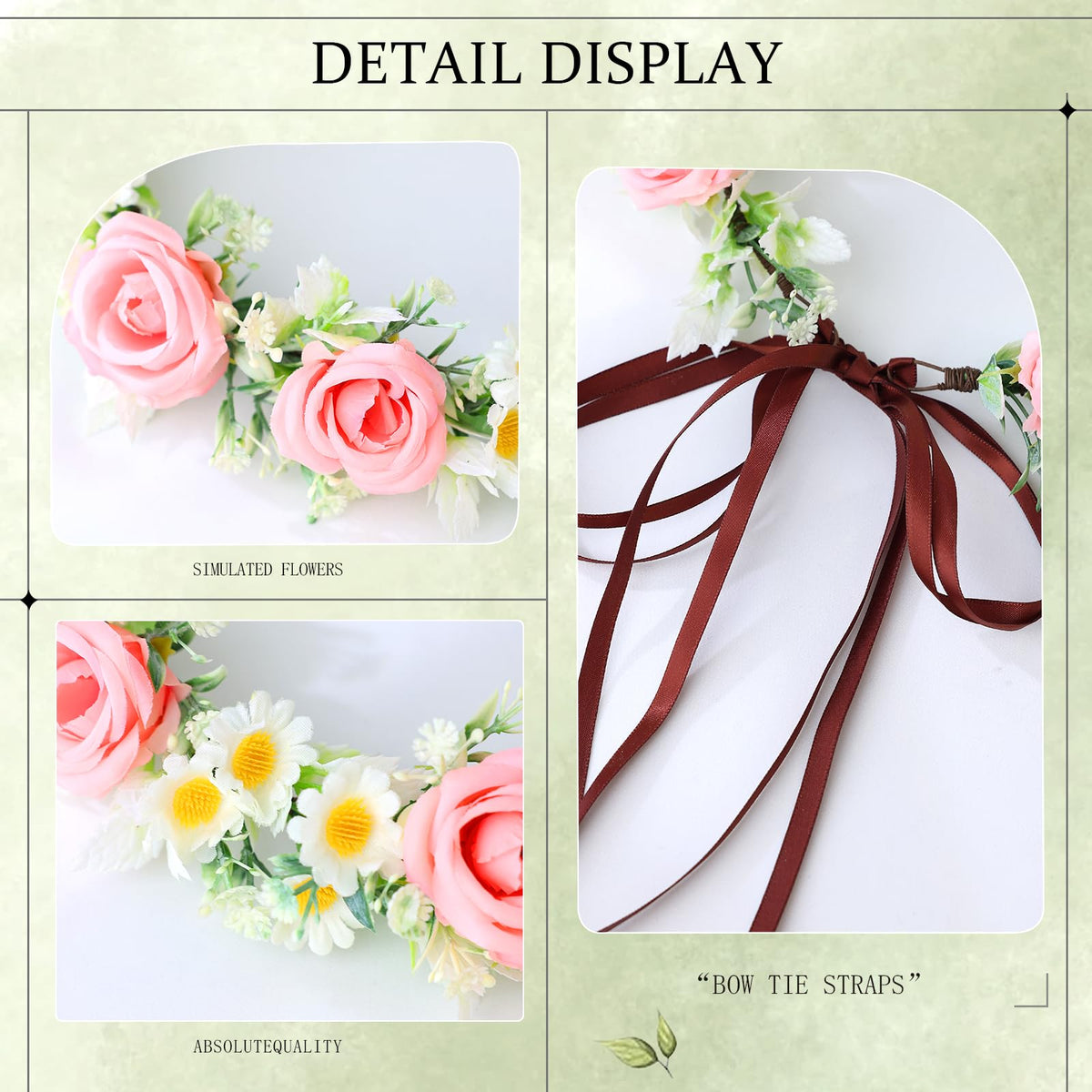 Flagogoo lifestyle outdoor portrait showing crown enhancing festival or wedding outfit