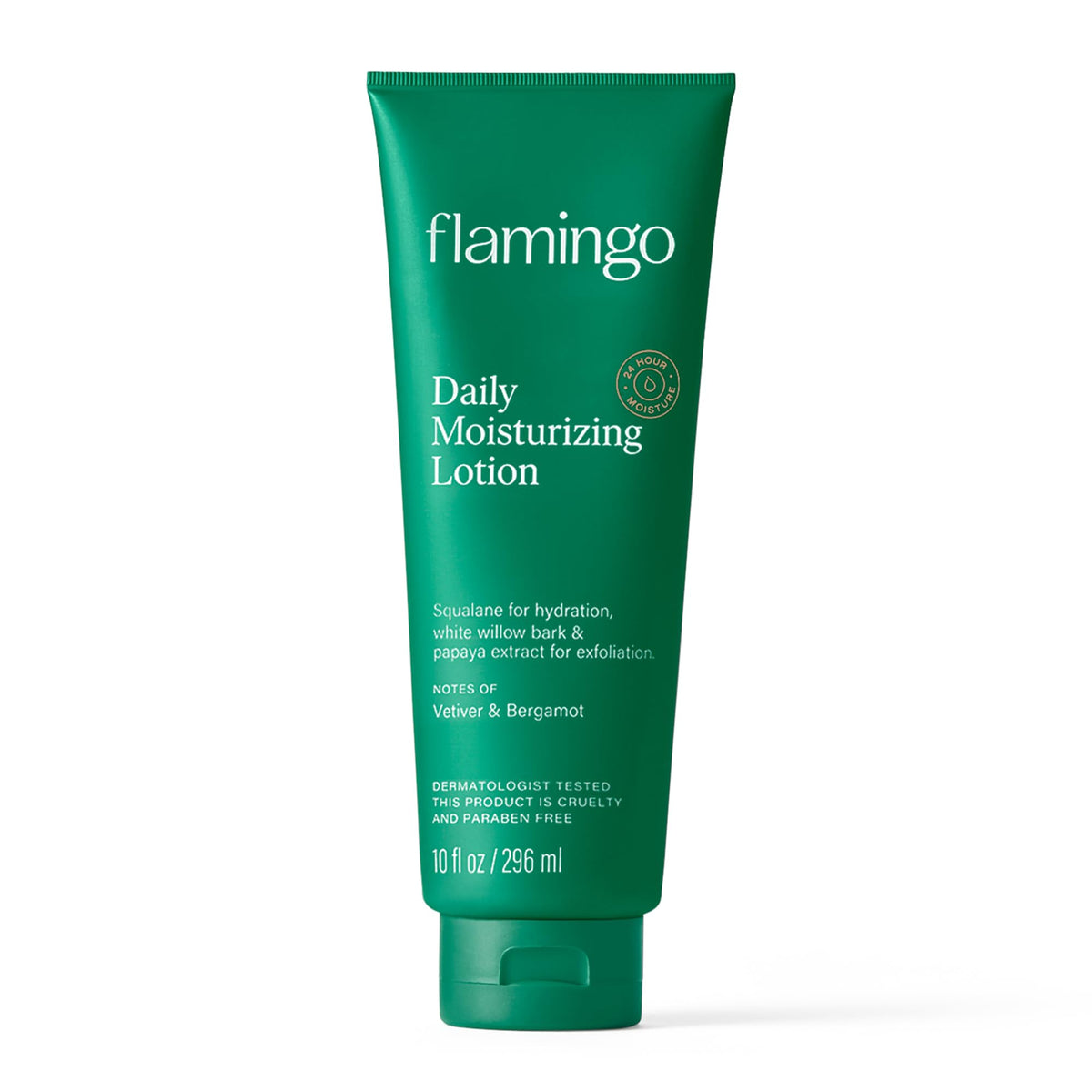 flamingo front packaging showing bottle and label for easy identification