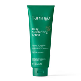flamingo front packaging showing bottle and label for easy identification