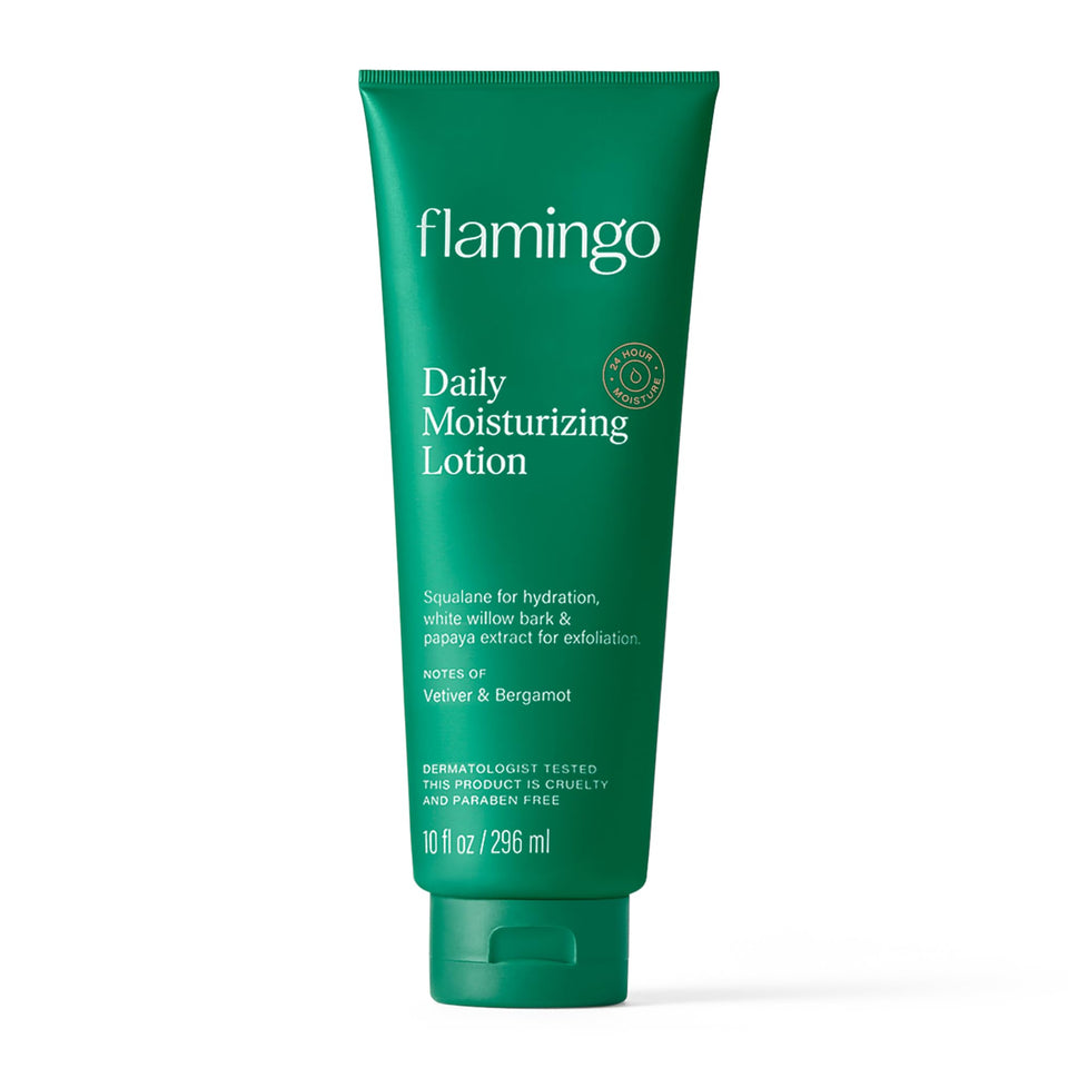 flamingo front packaging showing bottle and label for easy identification