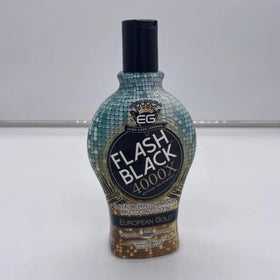 Flash Black lotion texture close-up demonstrating rich, moisturizing consistency