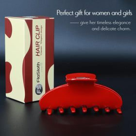 FlaSloth cherry red inside satin-lined gift box ready to gift