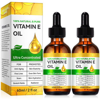 flasture front packaging showing two 2 fl oz bottles and clean label for clear identification and trust