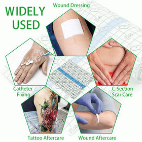 Flatoedu adhesive backing with grid lines for precise cutting and easy use benefit