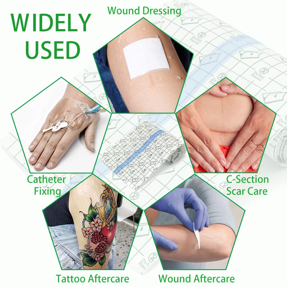 Flatoedu applied to forearm tattoo, protects ink and reduces rubbing