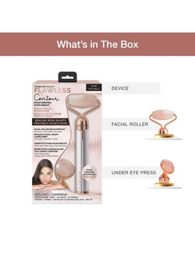Flawless under-eye press detail on skin, cool de-puffing effect
