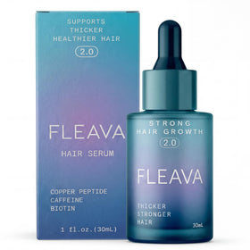 Fleava front packaging 30ml showing bottle and label, clear benefit of targeted application