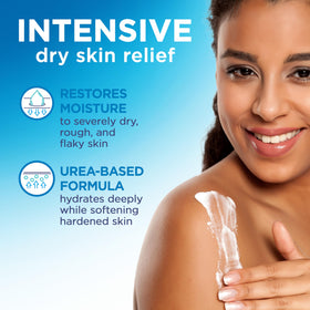 Flexitol cream texture close-up highlighting smoothness and quick absorption