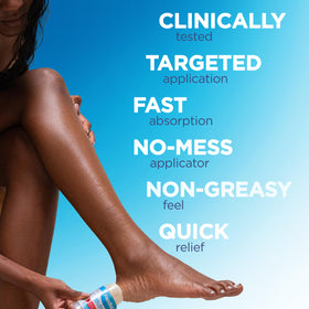 Flexitol cream texture close-up highlighting urea-rich moisturizing benefit