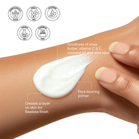 FLiCKA before and after pores comparison illustrating blurring and refined skin