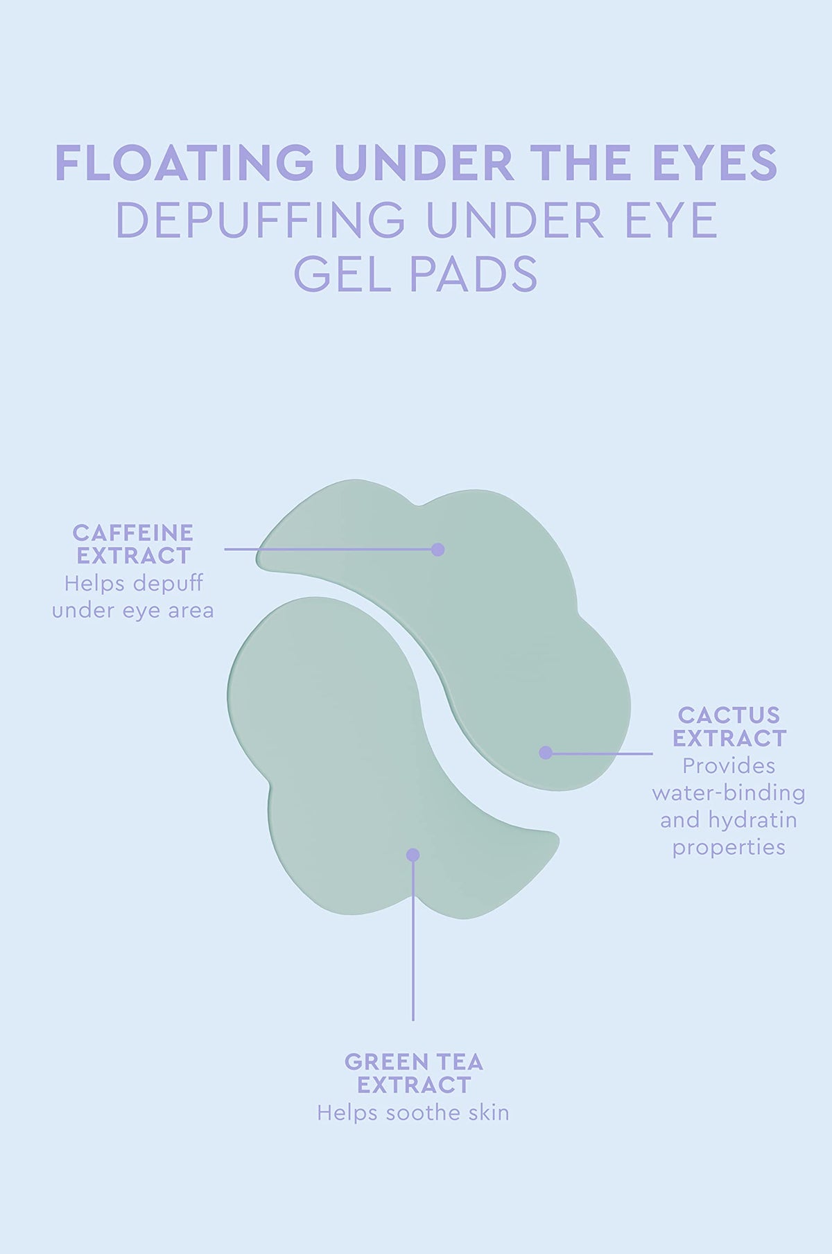 florence by mills pad next to hand showing scale and coverage for under-eye area