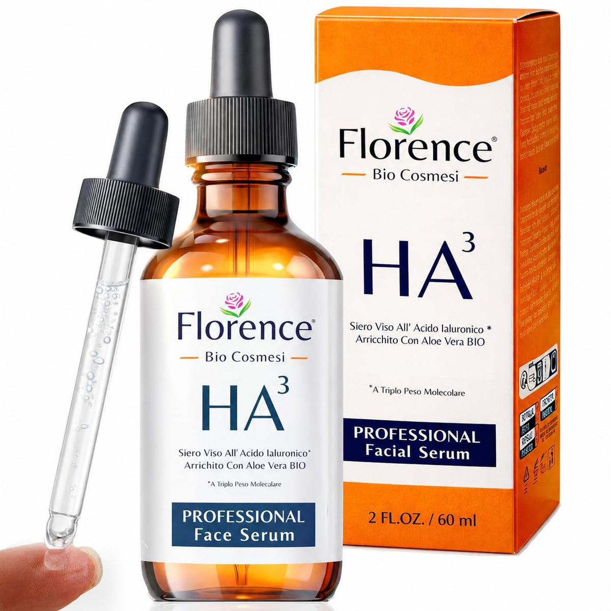 Florence front packaging 2 oz bottle showing product benefit