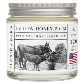 Florida Barn jar front view showing product and branding, highlights quality