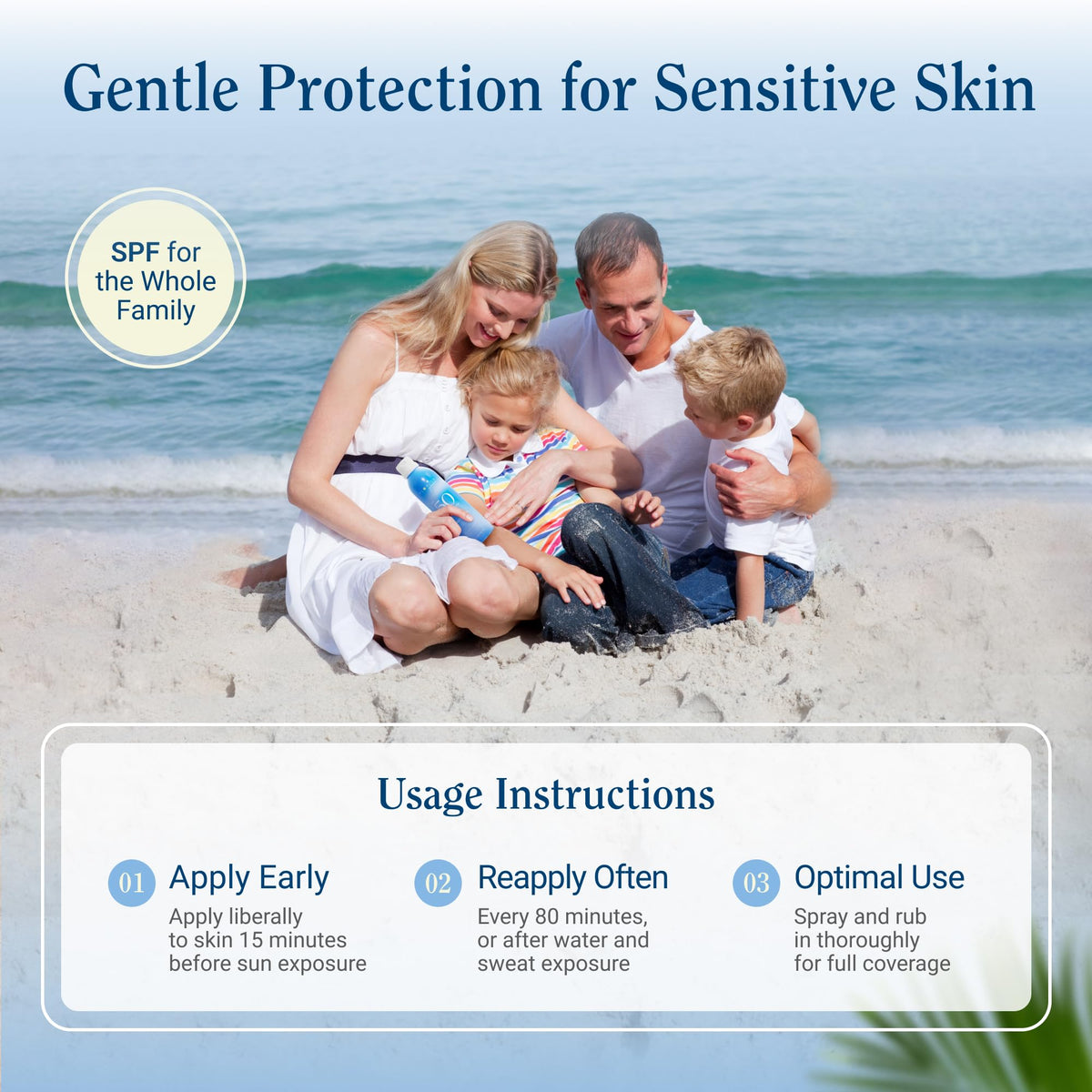 Florida Salt Scrubs being used on beach showing reef-friendly protection