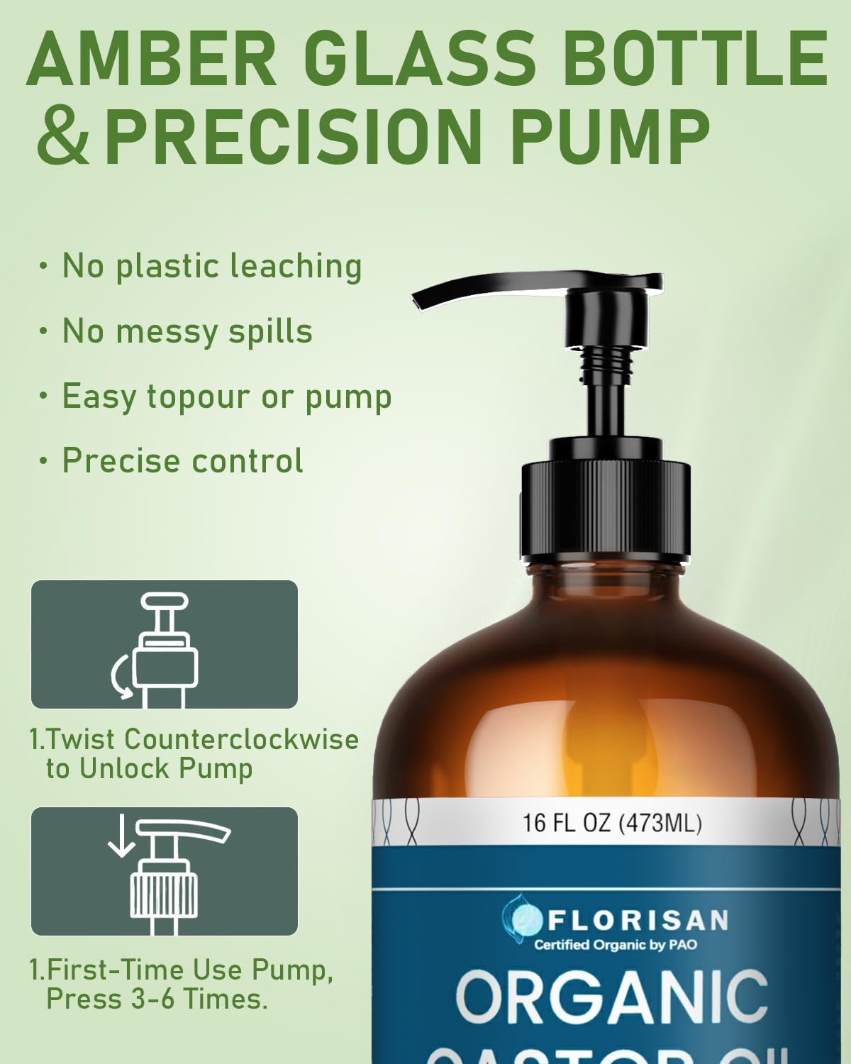 Florisan bottle on bathroom counter among skincare items showing daily routine ease and natural care