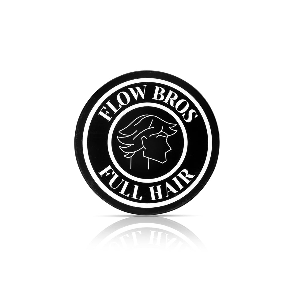 Flow Bros front packaging showing jar and label, clear product identity