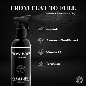 Flow Bros bottle staged on bathroom shelf creating effortless style vibe