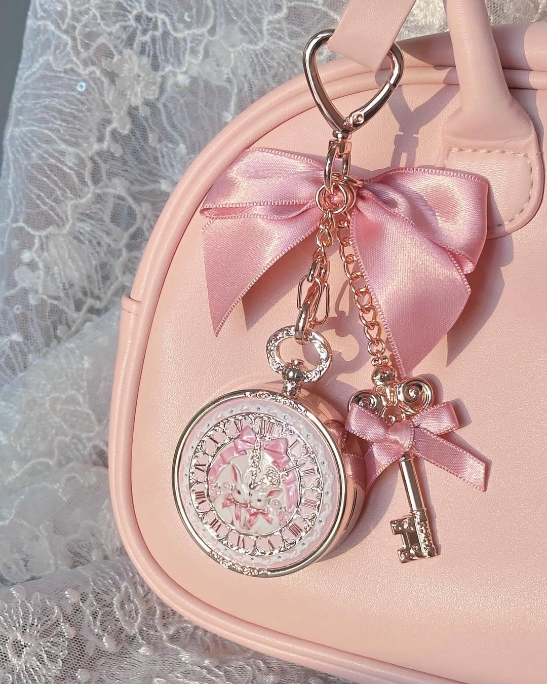 Flower Knows bunny detail engraving highlighting charming design and collectibility