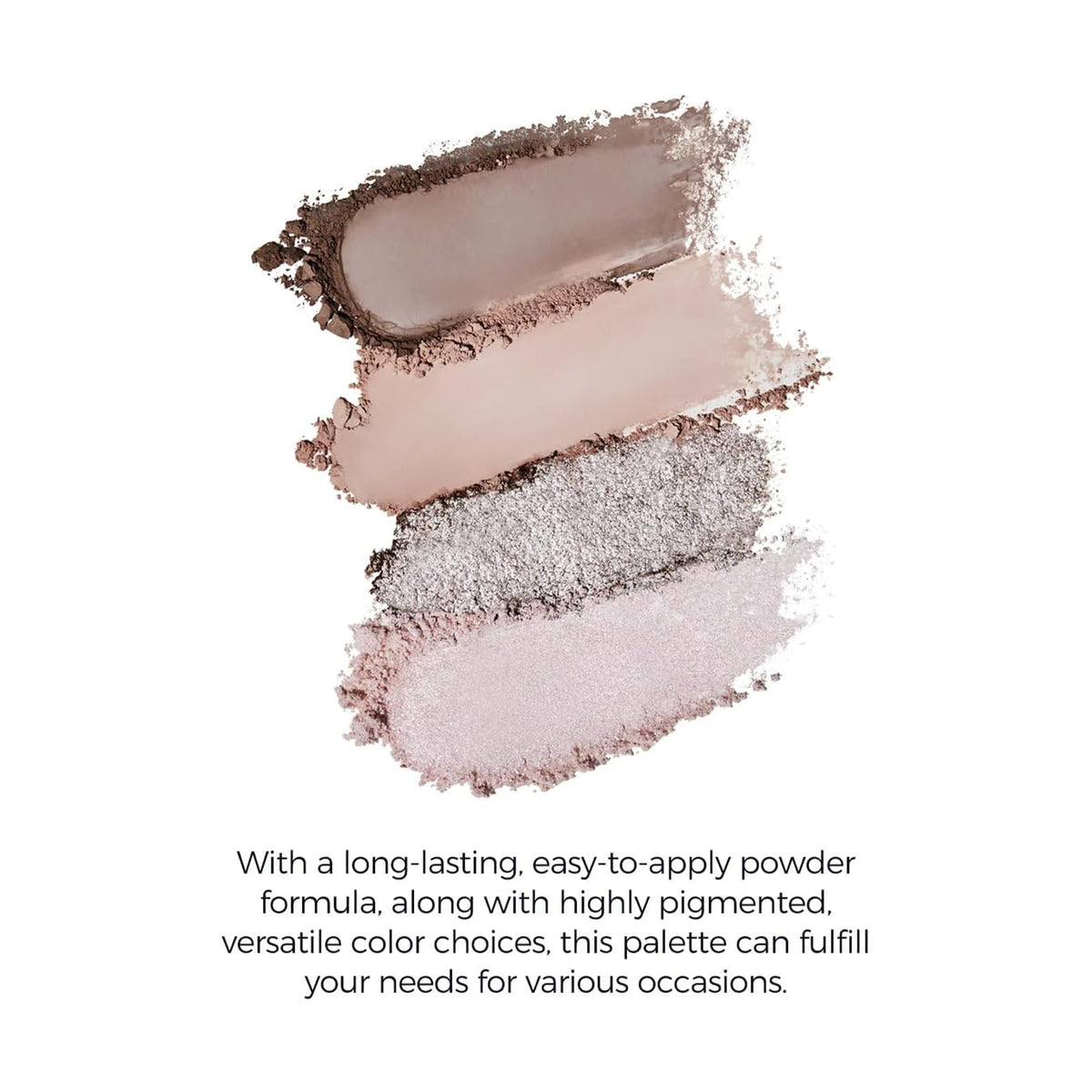 Flower Knows close-up of nine pans highlighting coordinated pink-beige tones