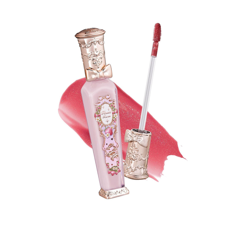 Flower Knows G02 front packaging showing raspberry-pink bottle and luxe design for gifting
