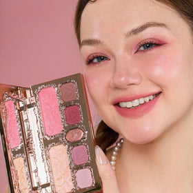 Flower Knows matte shade texture close-up showing soft blendable finish