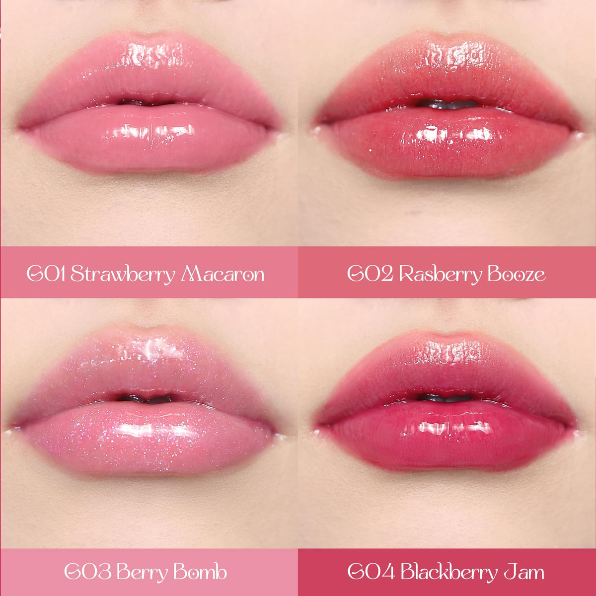 Flower Knows model wearing Strawberry Macaron to show natural pink effect