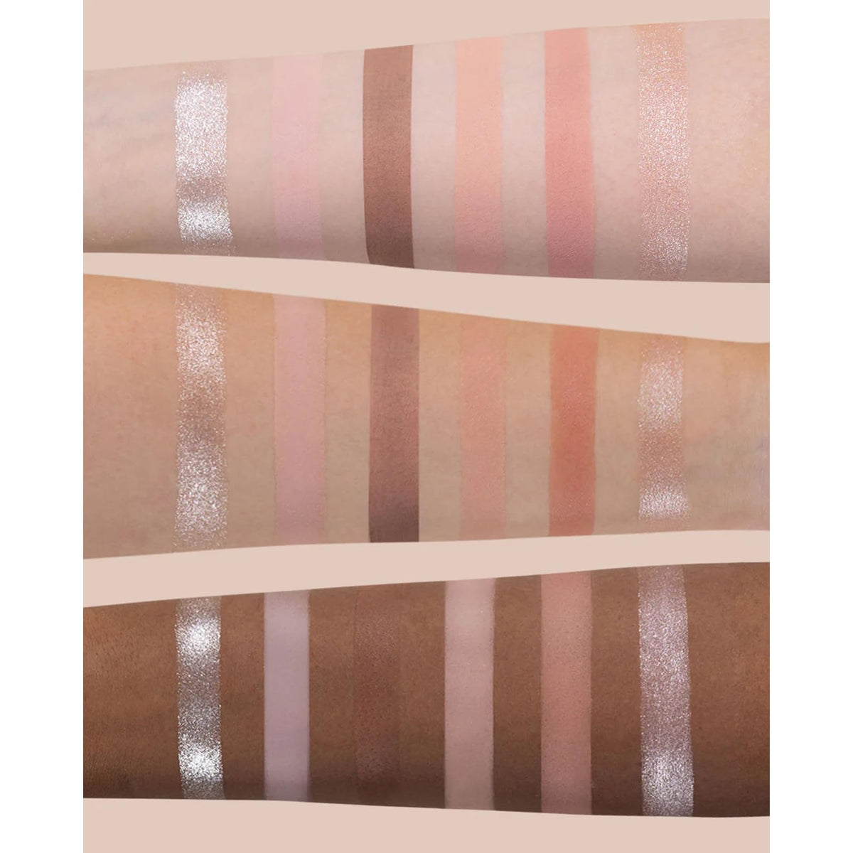 Flower Knows close-up of powder pans revealing smooth, blendable texture