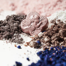 Flower Knows swatches showing smooth matte and luminous shimmer payoff