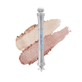 Flower Knows front packaging showing compact highlighter stick and branding benefit
