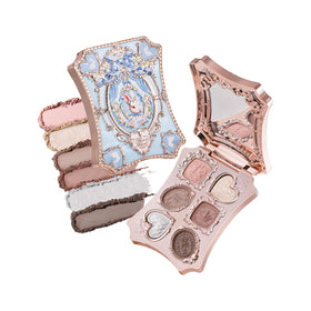 Flower Knows front compact showing ornate bunny garden case and collectible appeal