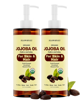 FLOWHYET front packaging showing two 16 fl oz bottles and label benefit