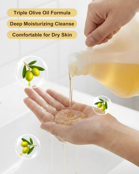 FLOWHYET pour spout and label close-up clearly showing directions