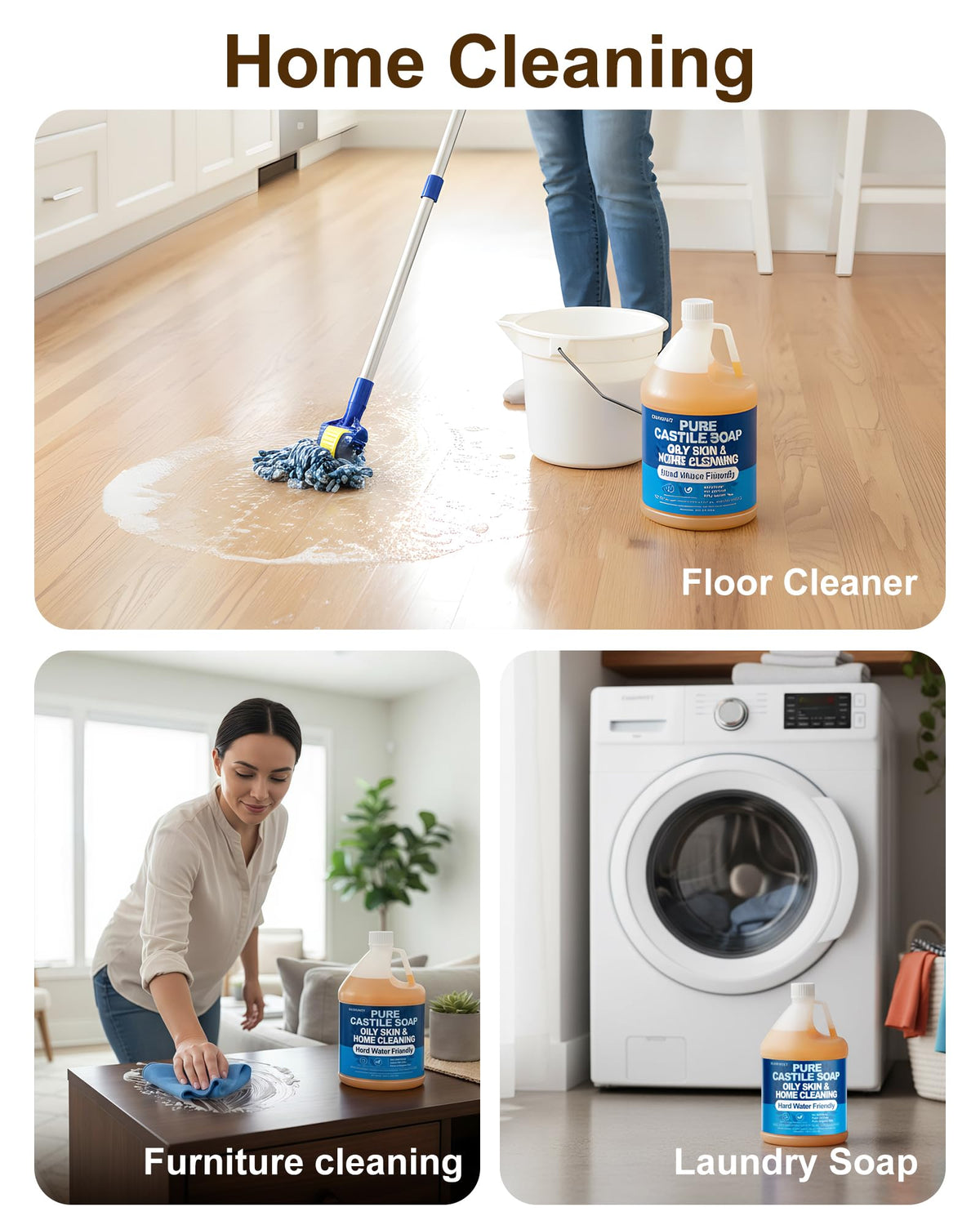 FLOWHYET pouring into foaming dispenser for economical, concentrated use
