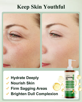 FLOWHYET oil texture on skin demonstrating fast absorption benefit