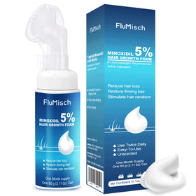 FluMisch front packaging showing foam bottle and brand for clear identification and convenience
