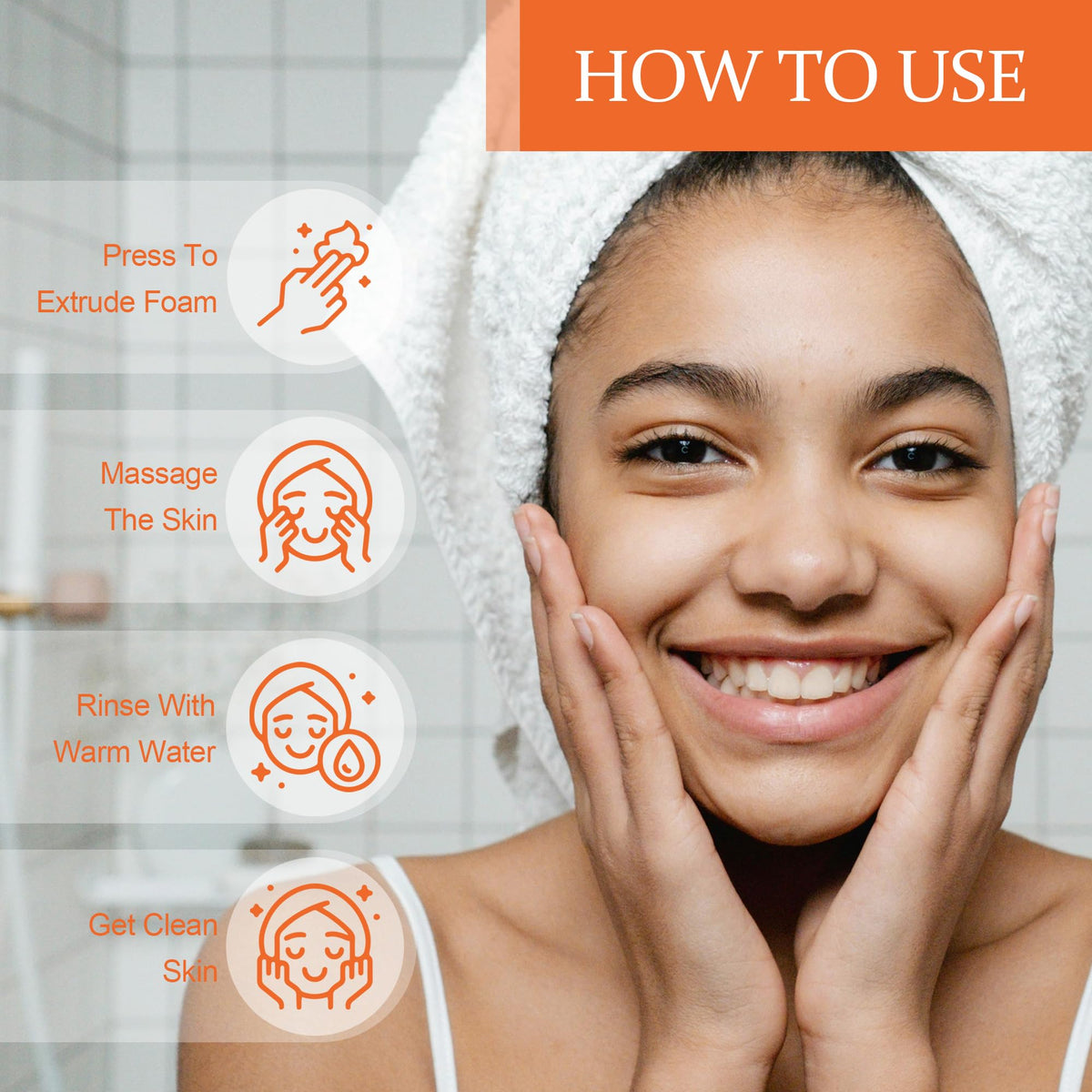 FluMisch turmeric and kojic acid ingredient visual emphasizing brightening