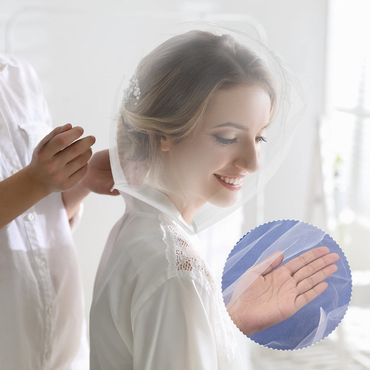 Flutesan size comparison beside hands showing lightweight scale