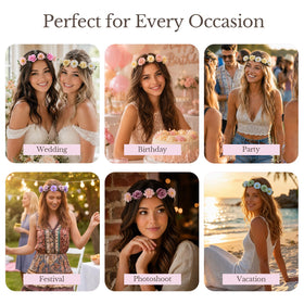 Flyouthe used in wedding portrait showing romantic look and photo-ready benefit