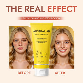 FMRFMR tube beside ingredient panel highlighting Australian botanicals and size