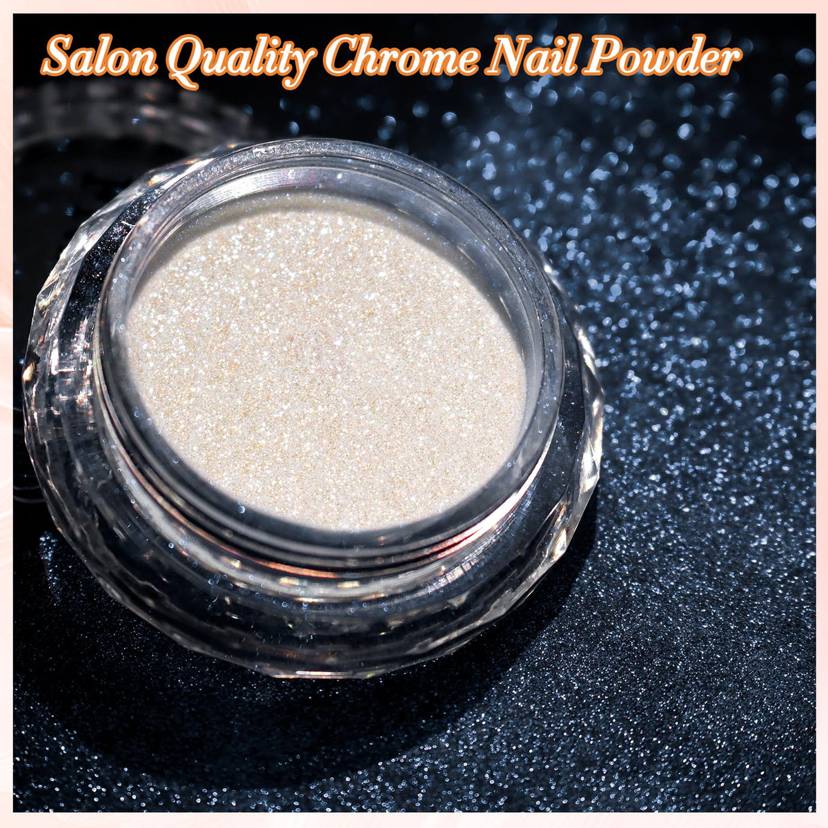 FNNZ pigment swatch on black base showing dramatic aurora mirror shift