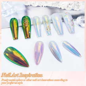 FNNZ application tool with pigment illustrating simple rub-on technique benefit