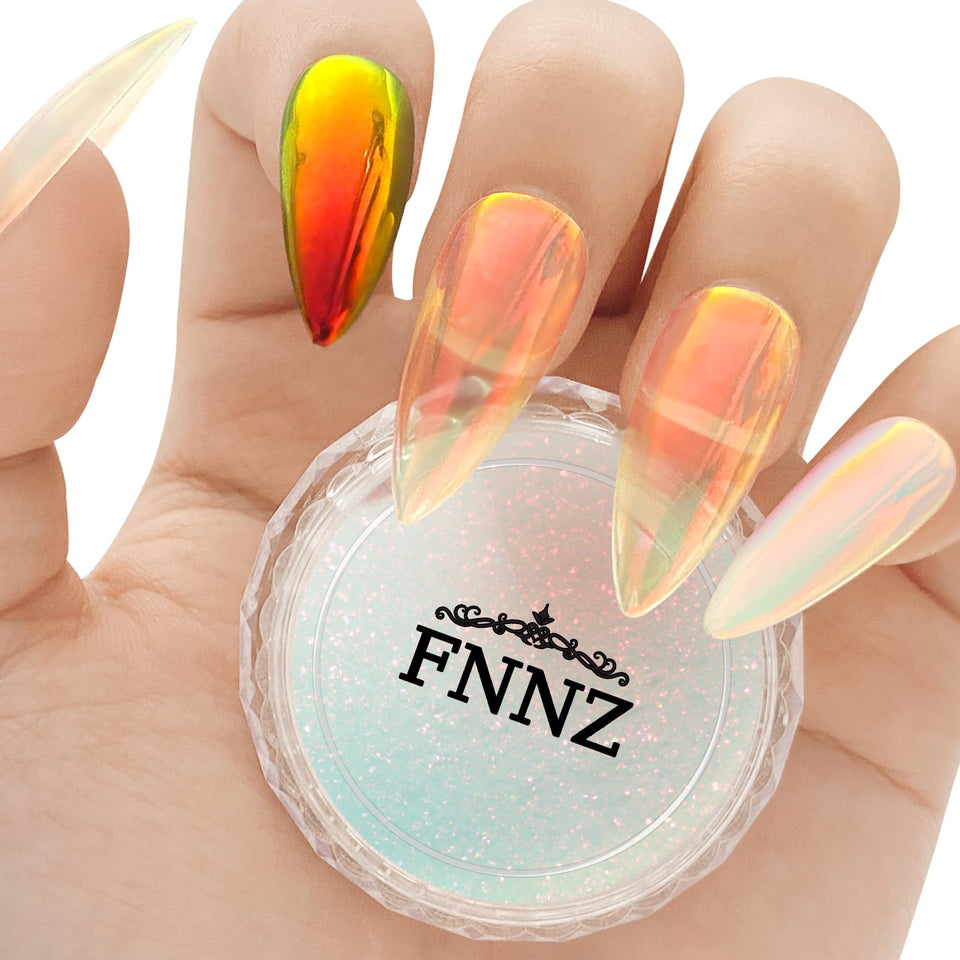 FNNZ jar front view showing label and sunset glow pigment benefit
