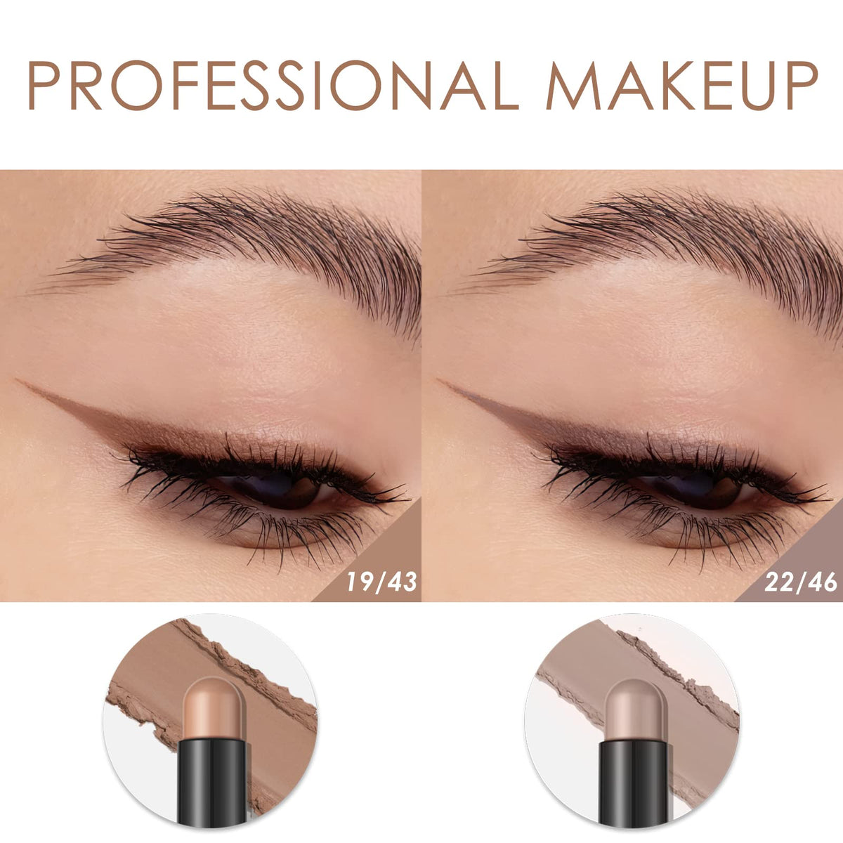 FOCALLURE applying with finger demonstrating fast blending benefit