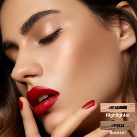 FOCALLURE cream bronzer texture close-up for smooth blending