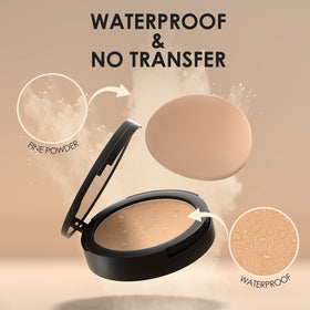 FOCALLURE compact with puff ready for quick touch-ups on the go