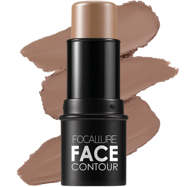 FOCALLURE contour stick front closed shows compact travel-ready sculpting