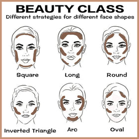 FOCALLURE contour stick shade label MOCHA highlights true color selection