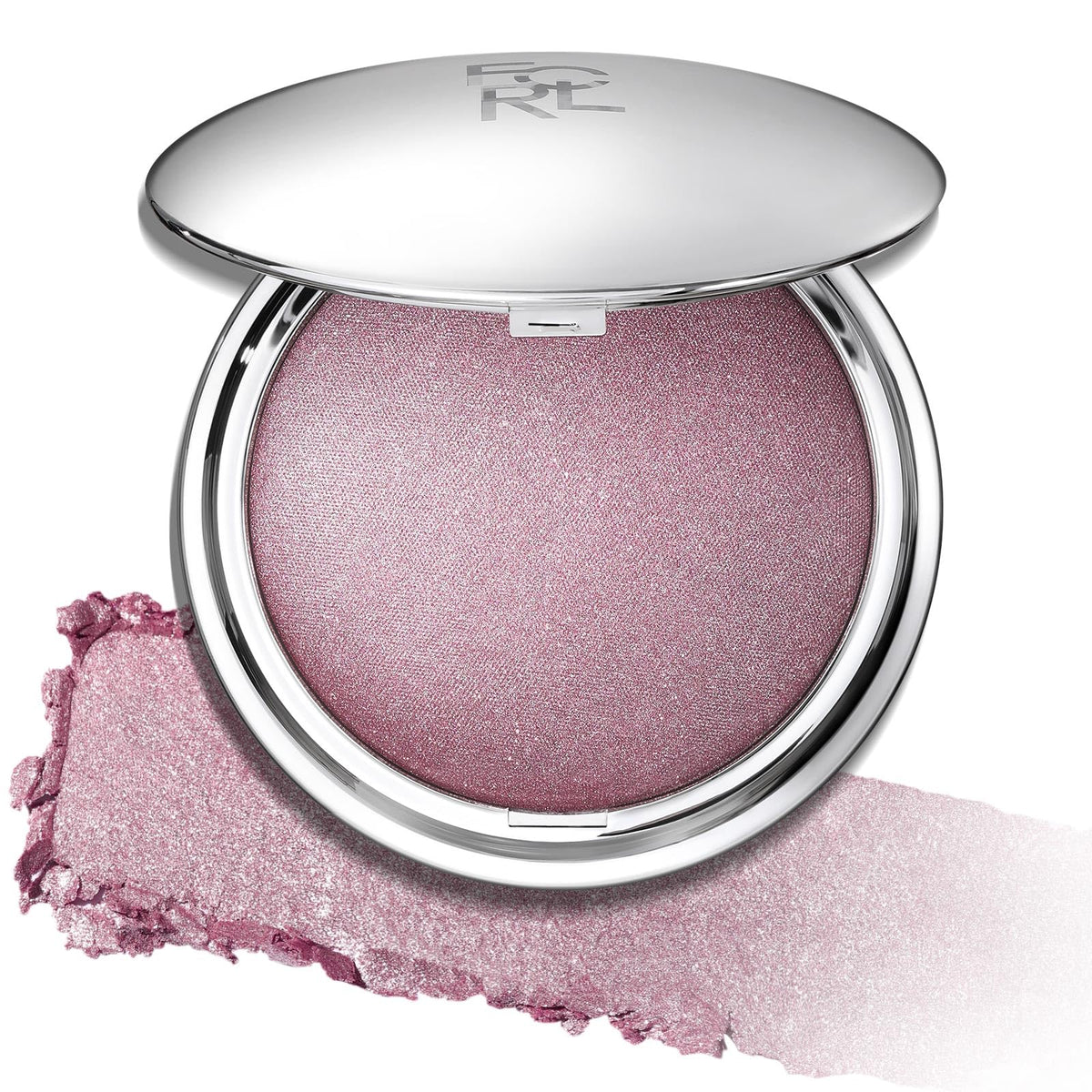 FOCALLURE front compact PK01 Pinkish Galaxy showing packaging and shade