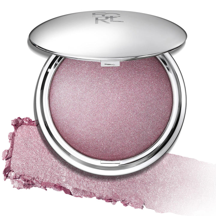 FOCALLURE front compact PK01 Pinkish Galaxy showing packaging and shade