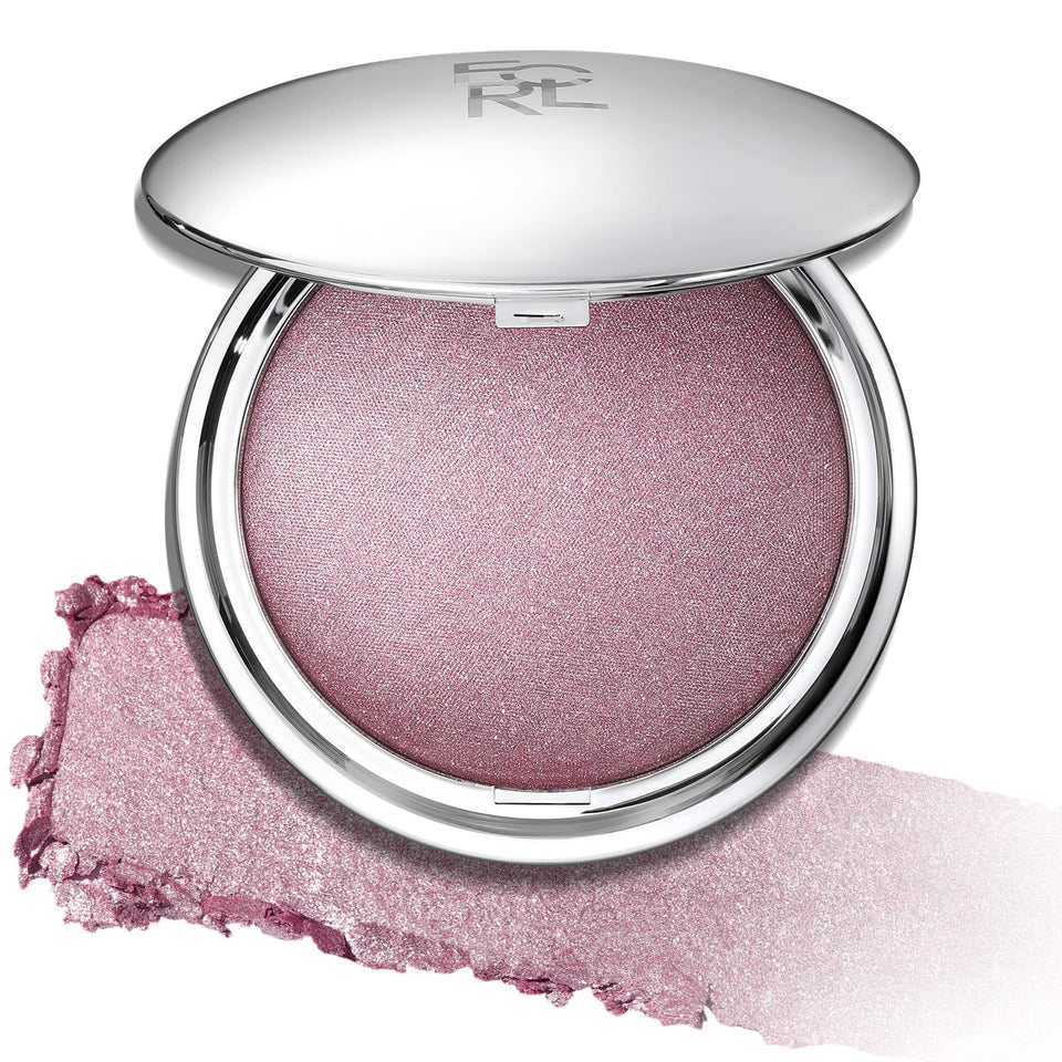 FOCALLURE front compact PK01 Pinkish Galaxy showing packaging and shade